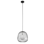BELL 1 S Lampa wisząca czarny/srebrny 40722 Sigma - zdjęcie produktu