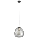BELL 1 S Lampa wisząca czarny/złoty 40726 Sigma - zdjęcie produktu