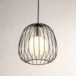 BELL 1 S Lampa wisząca czarny/złoty 40726 Sigma