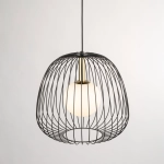 BELL 1 M Lampa wisząca czarny/złoty 40727 Sigma