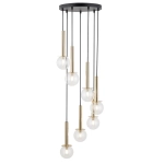 DAISY 7 złoty/transparentny Lampa wisząca 40760 Sigma - zdjęcie produktu