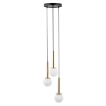 DAISY 3 złoty/biały Lampa wisząca 40770 Sigma - zdjęcie produktu