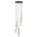 DAISY 5 złoty/biały Lampa wisząca 40771 Sigma - zdjęcie produktu