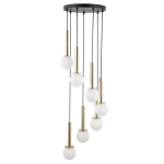 DAISY 7 złoty/biały Lampa wisząca 40772 Sigma - zdjęcie produktu