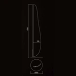 Lampa podłogowa Mantra Bianca 7838MA - zdjęcie dodatkowe 1
