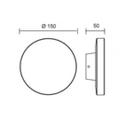 Lampa ścienna Mantra Bora 6538MA - zdjęcie dodatkowe 1
