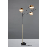 Lampa podłogowa PAXTON – 416900380 excl. 3x E27 · max. 10W TRIO