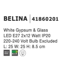 Plafon ENSENADA LE61507 Luces Exclusivas - zdjęcie dodatkowe 2