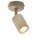 Spot sufitowy OPTIC wood ruchomy 1 ciepły beż / drewno naturalne 41876 Sigma - zdjęcie produktu