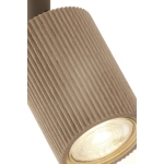 Spot sufitowy OPTIC wood ruchomy 1 ciepły beż / drewno naturalne 41876 Sigma