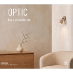Spot sufitowy OPTIC wood ruchomy 1 ciepły beż / drewno naturalne 41876 Sigma