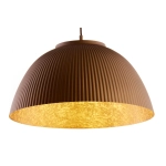Lampa wisząca LADY ryflowana brązowy miedziany 41927 Sigma