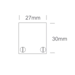 BLACK MAGNETIC PROFILE 2m 48V MINI 42002A/B ONE LIGHT