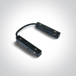 Magnetic Profiles Accessories CZARNE ZŁĄCZE NAPIĘCIA/NAROŻNIK 42004C/B ONE LIGHT