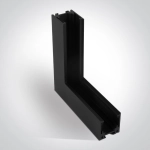 BLACK CORNER WALL TO WALL (IN) FOR 42001A/42002A 42012BA/B ONE LIGHT