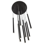 Lampa wisząca SOPEL 10 ANTRESOLA dwa poziomy czarny 42055 Sigma
