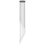 Lampa wisząca PIANO 15 ANTRESOLA czarny złoty 42059 Sigma - zdjęcie produktu