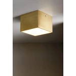 Plafon CUBO METALIK LED 3000K złoty szczotkowany 42077 Sigma