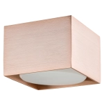 Plafon CUBO METALIK GX53 miedziany szczotkowany 42079 Sigma