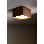 Plafon CUBO METALIK GX53 ciemny brąz szczotkowany 42080 Sigma - zdjęcie produktu