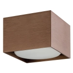 Plafon CUBO METALIK GX53 ciemny brąz szczotkowany 42080 Sigma
