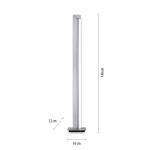 Lampa podłogowa Pure-lines Aluminium 421-95 Paul Neuhaus - zdjęcie dodatkowe 1