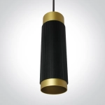 BLACK BRASS 12W PENDANT WW 48V IP20 DARK LIGHT MINI/MIDI/MAXI 42126BA/B/W ONE LIGHT