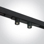 BLACK 2x2W WW 48V IP20 MINI/MIDI 42128A/B/W ONE LIGHT
