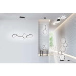 kinkiecik.pl Lampa podłogowa RONDO – 422610532 incl. 1x SMD LED, 36W · 1x 4700lm, 3000K TRIO