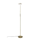 kinkiecik.pl Lampa podłogowa LED mosiądz MONZA 423310108 TRIO
