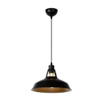 Lampa wisząca mosiądzY-BIS Ø 31 cm 1xE27 czarny 43401/31/30 Lucide - zdjęcie produktu