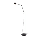 MILNE Lampa podłogowa LED Dim. 1x8W 2700K czarny 44716/06/30 Lucide - zdjęcie produktu