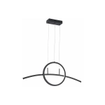 Lampa wisząca Evora czarny mat 339801-30 REALITY