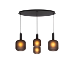 ELOISE lampa wisząca 4xE27 czarny 45405/04/30 Lucide - zdjęcie produktu