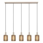 LAMBRES Lampa wisząca 5xE27 45410/05/41 Lucide - zdjęcie produktu