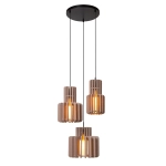ROLLO Lampa wisząca 3xE27 Taupe 45491/13/41 Lucide - zdjęcie produktu