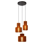ROLLO Lampa wisząca 3xE27 Terracotta 45491/13/55 Lucide - zdjęcie produktu