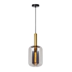Lampa wisząca JOANET Ø 22 cm 1xE27 przydymiony szary 45494/01/65 Lucide - zdjęcie produktu