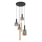 JOANET Lampa wisząca Ø 65 cm 4xE27- 2xGU10 mosiądz 45494/16/96 Lucide - zdjęcie produktu