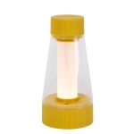 LORALI Lampa stołowa z możliwością ładowania Akumulator/baterie Ø 7,7 cm LED Dim. IP44 45500/01/44 Lucide - zdjęcie prod