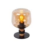ILONA Lampa stołowa Ø 18 cm 1xE27 Amber 45508/01/62 Lucide - zdjęcie produktu