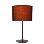 MAYA Lampa stołowa Ø 26 cm 1xE27 czarny 45509/81/30 Lucide - zdjęcie produktu