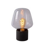 Lampa stołowa BECKY Ø 20 cm 1xE27 przydymiony szary 45569/01/65 Lucide - zdjęcie produktu