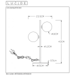 TYCHO lampa stołowa G9 satyna mosiądz 45574/02/02 Lucide - zdjęcie dodatkowe 3
