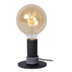 Lampa stołowa MARIT Ø 10 cm 1xE27 czarny 45576/01/30 Lucide - zdjęcie produktu