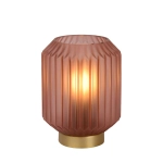 Lampa stołowa SUENO Ø 13 cm 1xE14 Pink 45595/01/66 Lucide - zdjęcie produktu