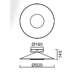 Lampa ścienna Mantra Orion 8129MA - zdjęcie dodatkowe 2