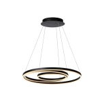 Lampa wisząca TRINITI Ø 80 cm LED Dim. 3000K czarny 46402/99/30 Lucide - zdjęcie produktu