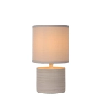 Lampa stołowa GREASBY Ø 14 cm 1xE14 beżowy 47502/81/38 Lucide - zdjęcie produktu