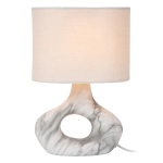 TOMEO Lampa stołowa 1xE14 - White - Essential 47509/81/31 LUCIDE